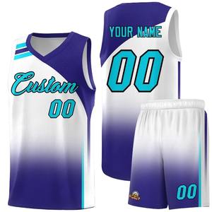 Camisetas de Baloncesto Personalizadas, Transpirables y Ligeras, Uniformes con Bloques de Color, Impresas con Nombre y Número, Chaleco Deportivo de Verano con Cuello en V para Hombre - Product Image 6