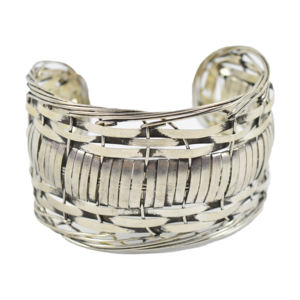 Stainless Steel <b>Hammered</b> Bracelet Designer <b>Bangle</b> With Shiny Finishing Bracelet for Anniversary Party Wedding Gift - Product Image 5