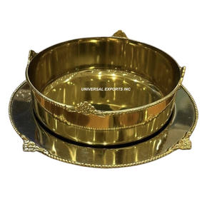 Última Colección de Tazones de Chocolate Metálicos para Ramadán, Forma Redonda, Decorativos para Mesa, Tazón de Chocolate en Oferta - Product Image 3