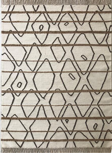 Alfombra de yute de lana tejida a mano india de estilo moderno, fabricante directo, precio de fábrica, tejido plano para uso en la sala de estar del hotel - Product Image 6