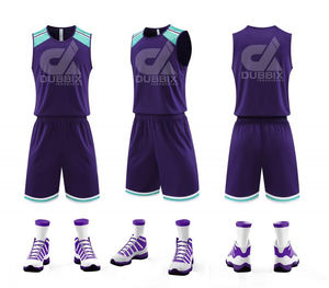 Ensemble de maillot de basket-ball respirant personnalisé durable, directement du fabricant, Vietnam, maillot de basket-ball pour jeunes en taille XS - Product Image 3