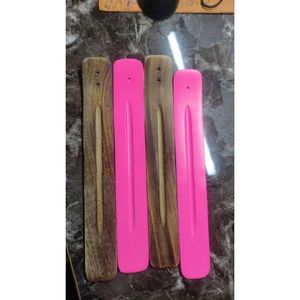 Handcrafted Eco-Friendly Durable <b>Wooden</b> Religious Incense <b>Stick</b> Holder Box with Storage Ash Catcher for Home Office Meditation - Product Image 1