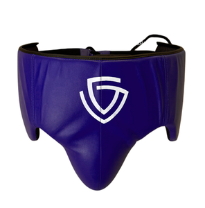 High Quality cowhide Leather Protective Gear <b>Groin</b> <b>Guard</b> Adjustable Custom Closure Custom Logo Custom Design OEM Service - Product Image 1