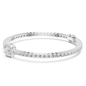 Pulsera de Tenis de Plata 925 con Certificación VDS IGI y Diamantes CVD Cultivados en Laboratorio, 13G, Regalo de Lujo para Boda/Compromiso/Aniversario para Ella - Product Image 5