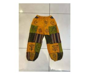 Boho Hippie Unisex Patch Pattern <b>Harem</b> <b>Pant</b>, Super Comfy Yoga <b>Pant</b>, Cotton Super High Quality <b>Harem</b> <b>Pant</b>, <b>Harem</b> Lounge Trouser - Product Image 1