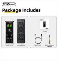 Interface audio mini USB portable Simplefly SF2404MINI 2x2, 24 bits 192 kHz, prise en charge ASIO, 20 Hz-20 kHz, carte son pour diffusion en direct