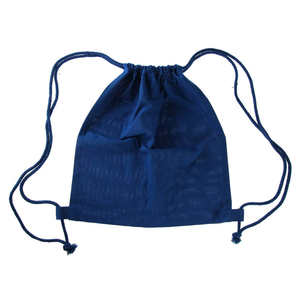 Sac à dos en polyester de qualité supérieure avec cordon de serrage, couleur noire, sac de sport de voyage en tissu avec logo personnalisé imprimé - Product Image 1