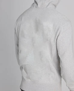 Unisex 100% algodón pesado cremallera-Up Sudadera con capucha de lana al por mayor de alta calidad bordado logotipo personalizado invierno OEM sudaderas con capucha - Product Image 5