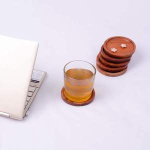Handmade Modern Wooden <b>Coaster</b> <b>Set</b> Best Seller for Coffee Tea Cold Drinks Customizable Design Durable Stylish for Home Office - Product Image 1
