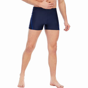 Polyester Spandex <b>Men's</b> <b>Shorts</b> Navy Blue Color Quick Dry Compression Fit <b>Elastic</b> <b>Waist</b> Summer <b>Shorts</b> For <b>Men's</b> - Product Image 5
