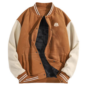 Chaqueta Varsity Premium High Street XL para Hombre, Poliéster/Algodón, Resistente al Viento, Ecológica, Invierno, Casual, Nueva, Servicio OEM - Product Image 1