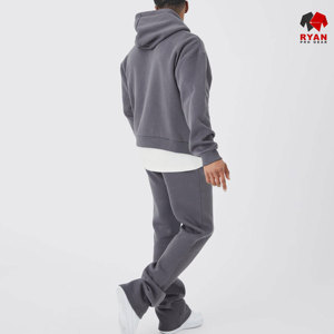 Survêtement sur mesure pour homme, style pull à capuche avec logo personnalisé, conception ODM - Product Image 4