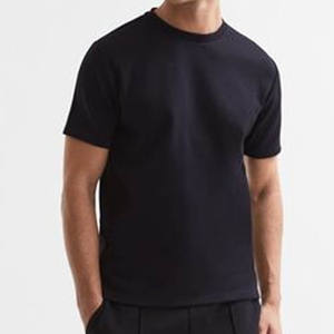 Haute qualité hommes à manches courtes t-shirt t-shirt motif de transfert de chaleur 270GMS 100% coton tricoté T-Shirt coton hommes t-shirts - Product Image 1