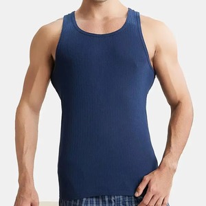 Débardeur de sport tricoté décontracté pour homme, personnalisable, respirant, séchage rapide, vente en gros - Product Image 5