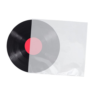 Prix le moins cher 12 ''Record Housses extérieures <span class=keywords><strong>Cd</strong></span> / Dvd / Vinyl Record Album Pack de stockage 50 Matériau Ldpe sans scellable - Product Image 4