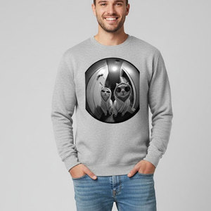 Sudadera informal estilo streetwear hecha con tela cálida de primera calidad, corte holgado, perfecta para la moda diaria de invierno. - Product Image 5