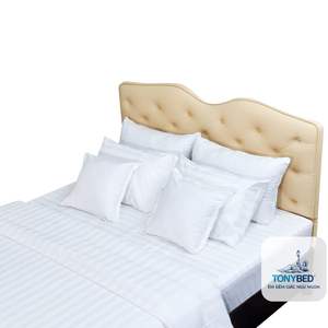 Almohadas de Hotel al por Mayor, Diseño Sólido, OEM ODM, Entrega Rápida, Duraderas, de Látex, Hechas en Vietnam - Product Image 1