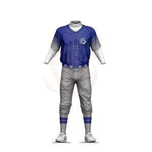 New Custom <b>Baseball</b> Uniform Jersey and Pant <b>Set</b> with Heat-Transfer Printing 100% Polyester Breathable & Quick Dry - Product Image 5