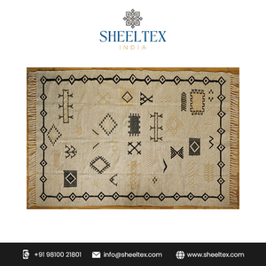 Luxury Modern Handwoven Kilim Rugs New Design Anti-Slip Praying Mats Large Plastic Living Room Bedroom Door Bathroom <b>Kitchen</b> Use - Product Image 2