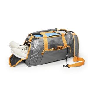 กระเป๋าผ้าโพลีเอสเตอร์สำหรับเดินทางกระเป๋าผ้าใบขนาดใหญ่สำหรับใส่วันหยุดสุดสัปดาห์มีซิปลายปักมีสไตล์สำหรับผู้ชายผู้หญิง - Product Image 6