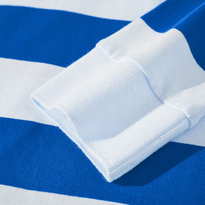 Camisetas de Manga Corta para Hombre, Elegantes, Lisas, de Alta Calidad, 100% Algodón, Transpirables, con Franjas, Personalizables - Product Image 5