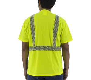Chaleco de Seguridad de Alta Visibilidad Premium con Cinta Reflectante, 100% Poliéster, LED Intermitente, Impermeable, Logotipo Personalizado, Ropa de Trabajo para Exteriores - Product Image 6