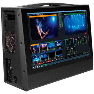 Turbo X 12G Portable VMix 4K Video Switcher/เวิร์กสเตชันโดย Switchblade Systems สำหรับการถ่ายทอดสด - Product Image 1