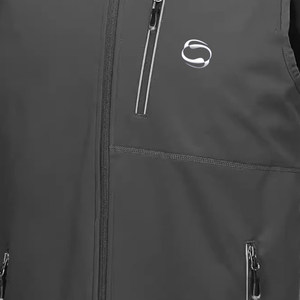 Vêtements décontractés Gilets de pêche softshell légers pour hommes Veste sans manches imperméable au vent Gilet pour hommes - Product Image 3