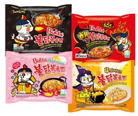 For Hot Chicken Flavor 5-in-1 Instant Spaghetti Shape Baked Konjac Noodles Halal Certified Packaged in Bag