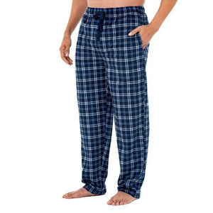 Pantalones de franela de algodón sólido de calidad superior para hombre, de talla grande, de cintura alta, informales, ecológicos, transpirables, de secado rápido, colección de otoño - Product Image 1