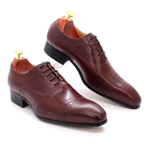 Chaussures habillées en cuir pour hommes avec soutien de la voûte plantaire, confortables, pour le travail et les affaires, anti-fatigue, pour de longues journées au bureau - Product Image 3
