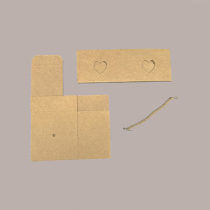 Cajas de Regalo Pequeñas con Cordón para Esmalte de Uñas, Papel Marrón de 80x80mm, 80mm, 80x80mm, 20 Unidades - Product Image 2