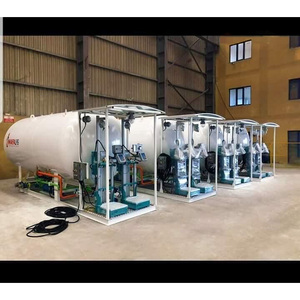 สถานที่บรรจุถังแก๊ส LPG แบบครบวงจรพร้อมแท่นจ่ายและระบบจัดเก็บในตัว ได้รับการรับรองมาตรฐาน PED และ CE - Product Image 2