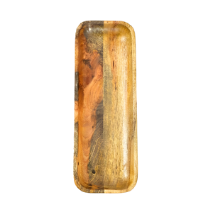 Plato para servir de madera rectangular personalizado al por mayor para comida y aperitivo de alta calidad de la India - Product Image 4