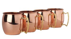 Taza de cobre 100% Moscow Mule Taza de cobre con asa y la mejor taza de cobre para mulas Cerveza y otras bebidas heladas - Product Image 2