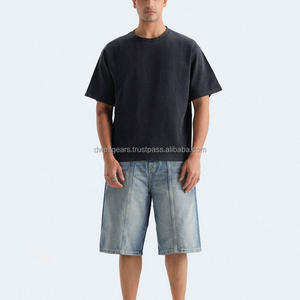 T-shirt surdimensionné personnalisé pour homme, 100% coton, manches courtes, impression numérique, col rond, vêtements décontractés, séchage rapide, fournisseur en gros, prix d'usine - Product Image 1