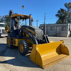 2022 John Deer.e 3410L Venta caliente Retroexcavadora de 5 toneladas 4x4 Rueda Cargador frontal Motor central Piezas de maquinaria de construcción usadas - Product Image 4