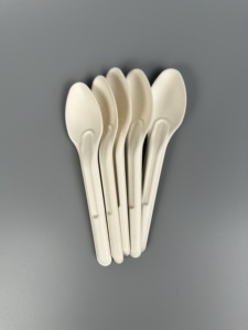 Thân Thiện Với Môi Dùng Một Lần Bã Mía Dao Giấy-Thực Phẩm Cấp Phân Hủy Sinh Học Dao Muỗng Nĩa Đặt Cho Phục Vụ Ăn Uống - Product Image 3