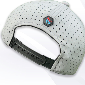 Casquette de sport unisexe en maille de coton douce imperméable de qualité supérieure, 6 panneaux, fabrication personnalisée au Vietnam, réglable, séchage rapide, toutes saisons, élégante - Product Image 6