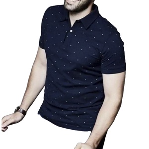T-shirt polo imprimé pour hommes en gros pas cher prix confortable dernière conception Top orienté vers l'exportation qualité T-Shirt polo pour hommes - Product Image 1