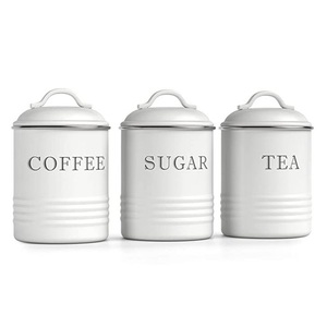 Fancy Container Indian Stylish Wholesale Luxury Metal <b>Canister</b> <b>SET</b> of 3 New Arrival Metal <b>Canister</b> Top Selling Handmade Designer - Product Image 1