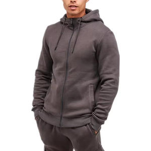 Chándales de Jogger personalizados al por mayor del fabricante para hombre, Conjunto de sudadera con capucha y forro polar de gran tamaño, logotipo impreso de invierno de talla grande - Product Image 3