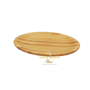 Assiette en bambou écologique, vaisselle naturelle réutilisable pour la maison et la restauration - Product Image 6