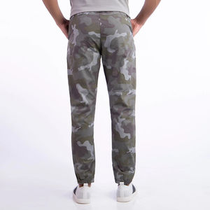 Pantalon de survêtement personnalisable de bonne qualité, couleur unie, ample, coupe ajustée - Product Image 5