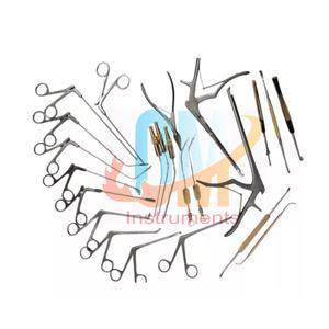 Instruments chirurgicaux endoscopiques en acier inoxydable allemand pour la chirurgie des sinus, instruments ORL, ensemble complet, approuvé ISO |   Instruments OldMed - Product Image 6