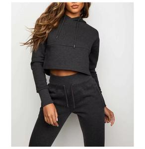 Respirant nouveau Design femmes survêtement 100% coton Polyester vêtements de sport survêtement femmes hiver polaire survêtement - Product Image 4