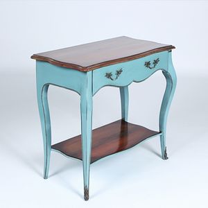 Gabinete duradero de madera de caoba 8300 con patas fuertes de madera maciza dos cajones para almacenamiento de muebles para el hogar para uso en sala de estar Hotel - Product Image 2