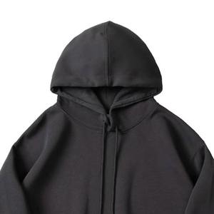 Sudadera con capucha de calidad superior para hombre para invierno, ropa de gran tamaño con patrón sólido personalizado con diseño de logotipo frontal - Product Image 3