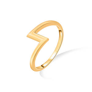 Bague tendance plaquée or rose – Accessoire incrusté anti-ternissement - Product Image 4