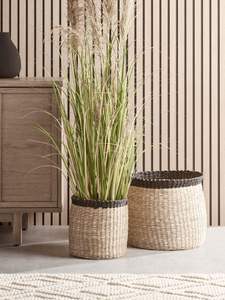 Maceta de mimbre tejida a mano al por mayor, cestas para macetas, decoración del hogar, cestas de mimbre, macetas para plantas de interior, Decoración de mesa - Product Image 4